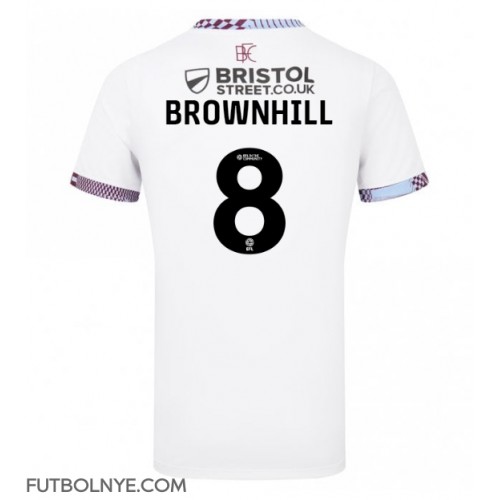 Camiseta Burnley Josh Brownhill #8 Tercera Equipación 2024-25 manga corta